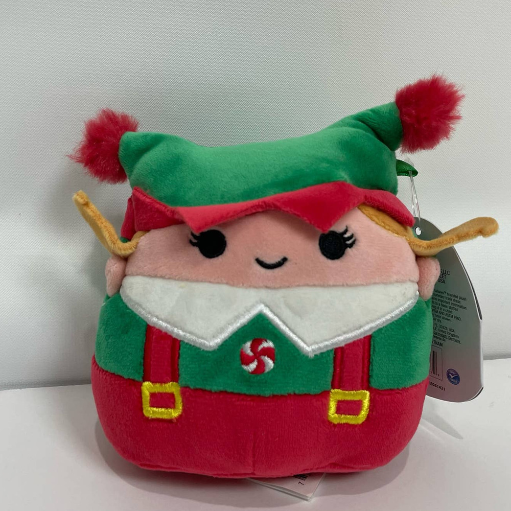 Emmy the Winter Elf 4.5" SQUISHMALLOW Mini PLUSH - Kellytoy Stuffed Animal NWT